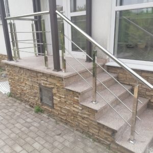 Перила из нержавейки