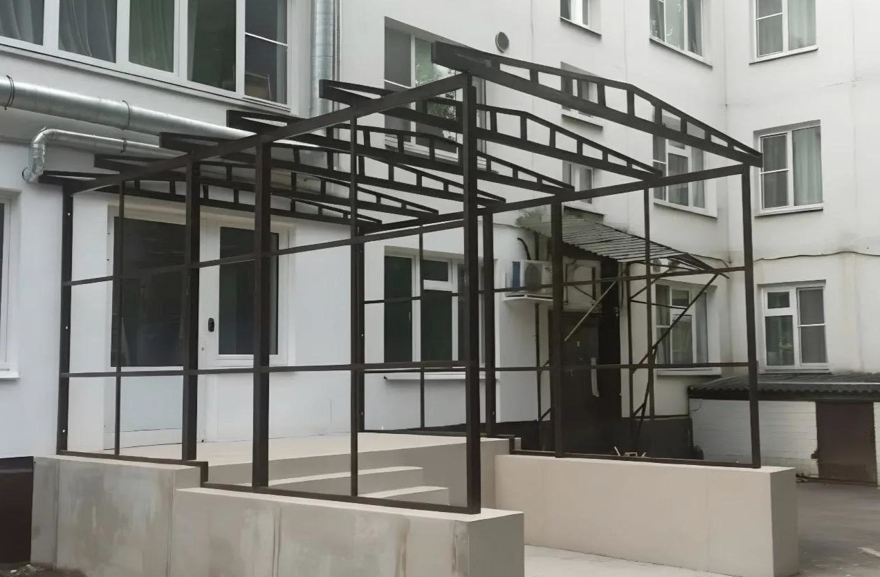 каркас для навеса в детский сад